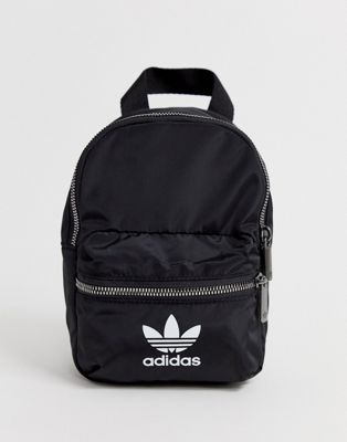 adidas originals trefoil logo black backpack