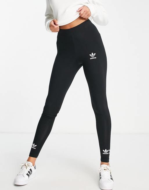 Adidas leggings 2025 trefoil logo