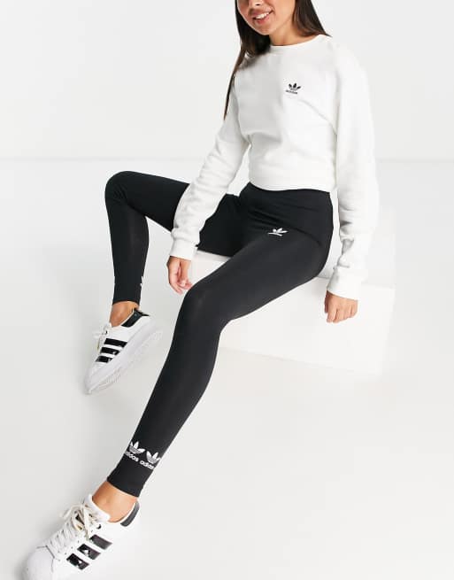 Women's adidas Originals Logo Play Leggings Black