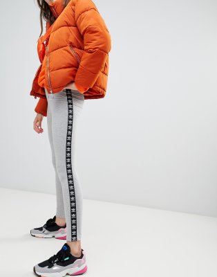 adidas logo print leggings