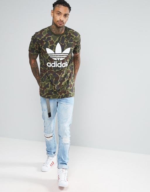 Camo adidas hot sale logo