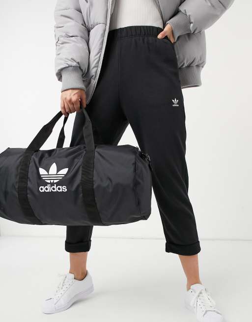 Adidas originals travel 2025 bag with trefoil logo