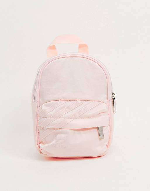 adidas Originals trefoil mini backpack in pink