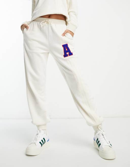 adidas Originals - Trefoil Moments - Joggingbroek in wit