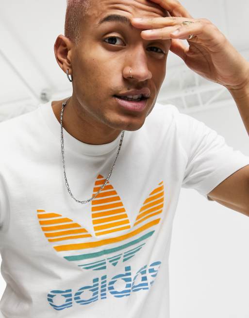 adidas originals palm logo t-shirt