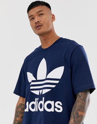 adidas trefoil oversized t shirt