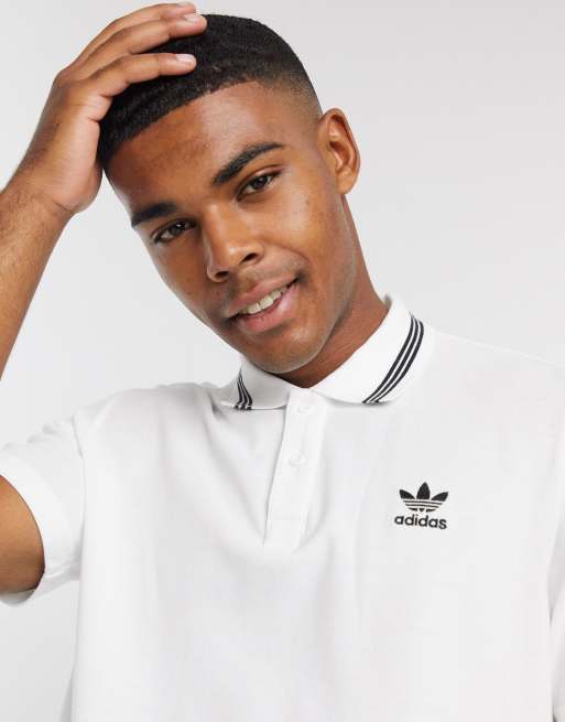 Adidas originals best sale trefoil polo shirt