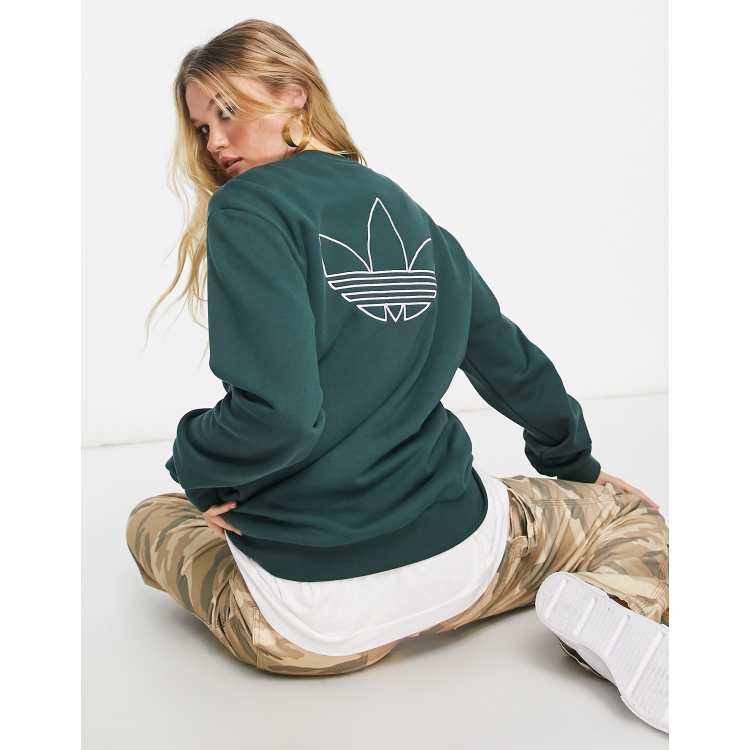 Adidas originals 2024 women's trefoil sweatshirt