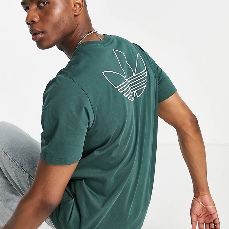 adidas Originals Trefoil Series t-shirt in dark green | ASOS