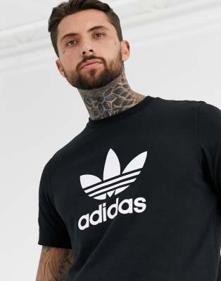 adidas tshirt black