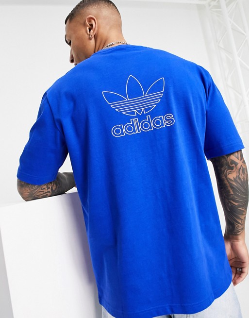 adidas Originals trefoil t-shirt in royal blue