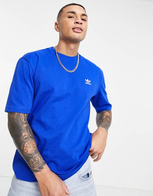 Royal blue 2025 adidas t shirt