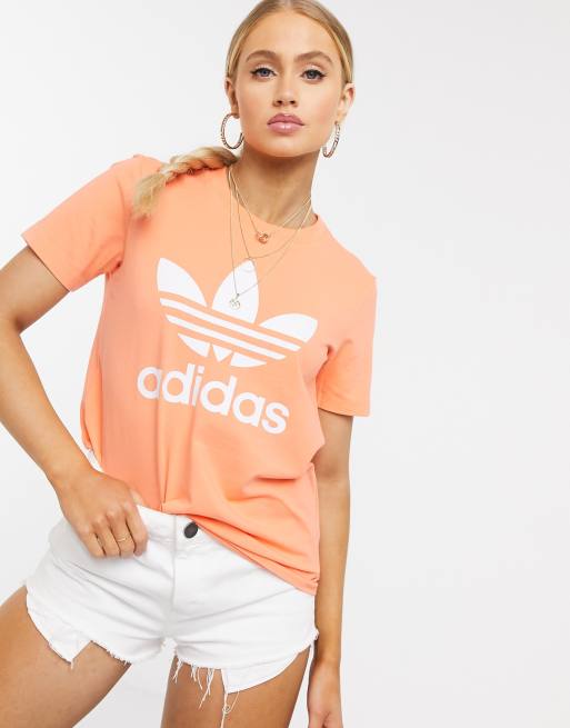 Adidas coral t store shirt