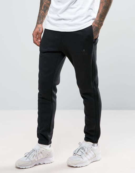 Adidas originals premium skinny joggers store in black