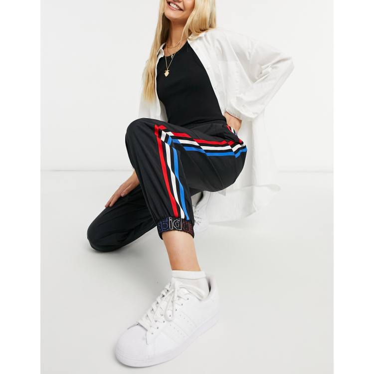 Adidas tri color pants clearance