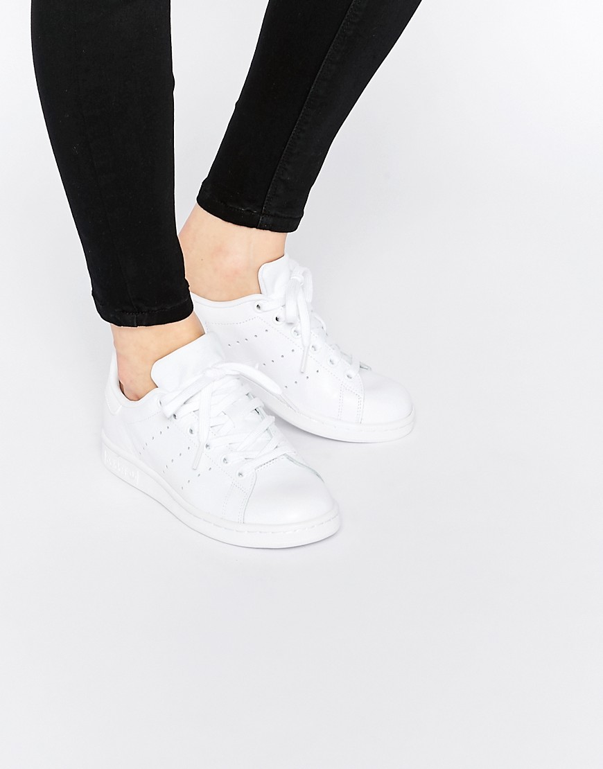 adidas Originals - Triple Stan Smith - Scarpe da ginnastica bianche-Bianco