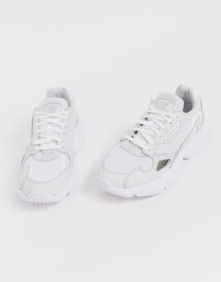 adidas triple white falcon