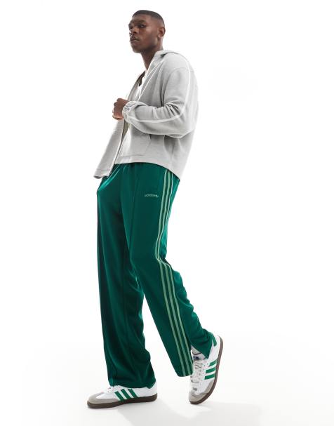 adidas Originals trousers with pin tuck in green - view 1