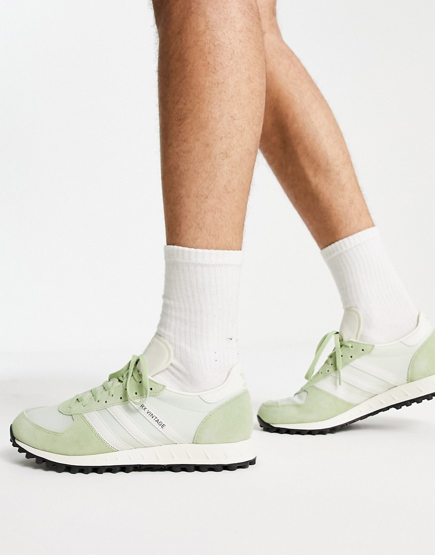 adidas Originals TRX Vintage sneakers in light green