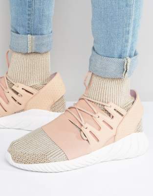 adidas tubular doom primeknit pink