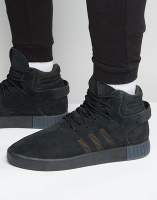 adidas Originals Tubular Invader Sneakers In Black S81797 | ASOS