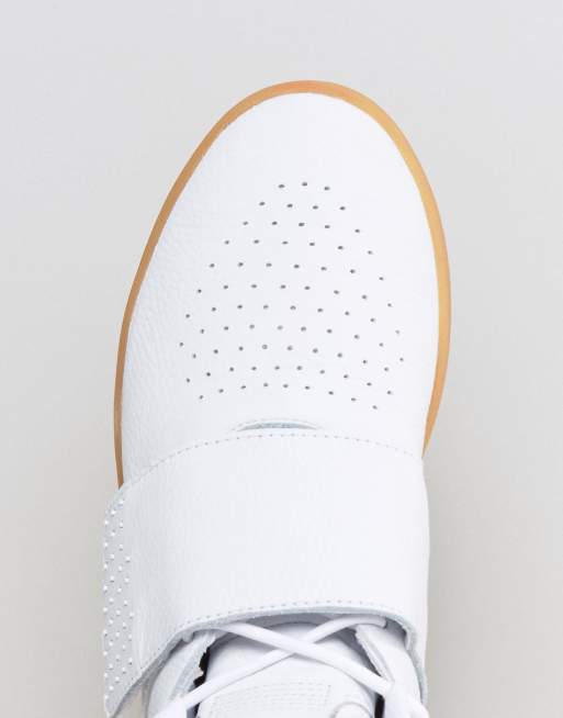 Adidas originals tubular shop invader strap white/gum