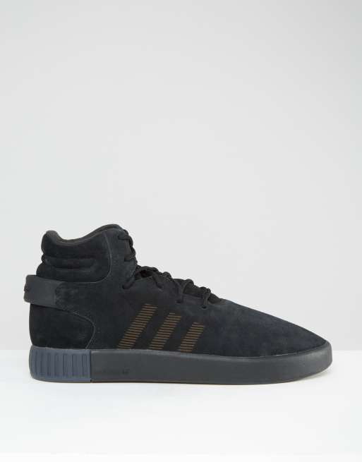 Adidas originals tubular invader black sale