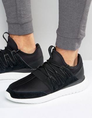 adidas Originals Tubular Radial Sneakers In Black AQ6723 | ASOS