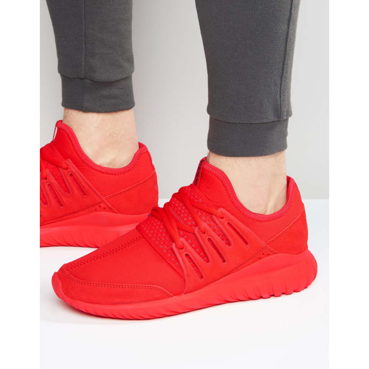 Adidas red cheap tubular womens