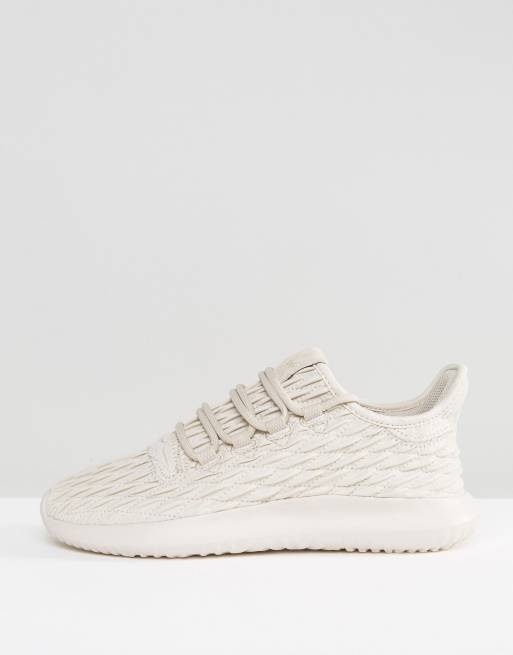 adidas Originals Tubular Shadow Scarpe da ginnastica di pelle beige