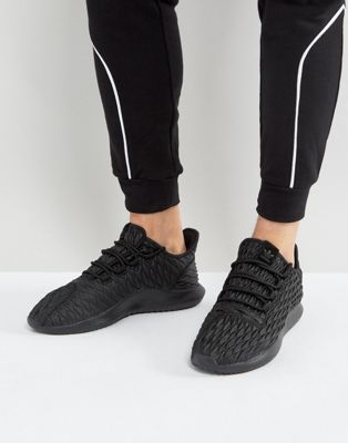 adidas originals tubular shadow sneakers in black
