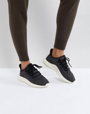 adidas originals tubular shadow sneakers in black