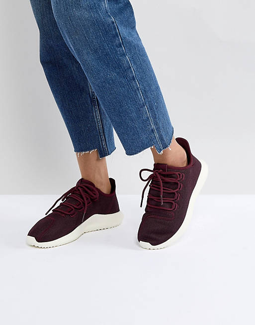 adidas Originals Shadow Sneakers In Burgundy | ASOS