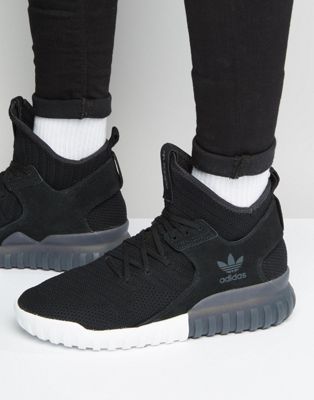 dråbe Mince berømt adidas Originals Tubular X Primeknit Sneakers In Black S80128 | ASOS