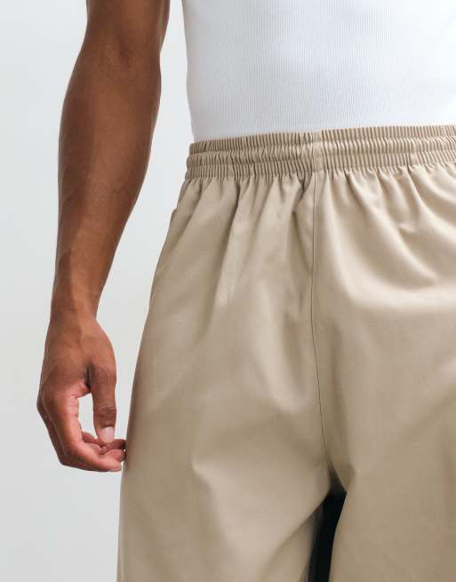 adidas Originals Twill-Hose in hellem Khaki, 3 von 5