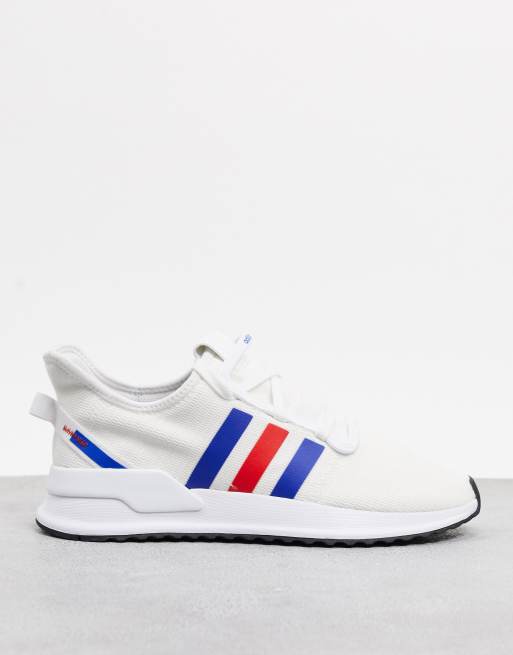 adidas Originals U Path Lauf Sneaker in Wei