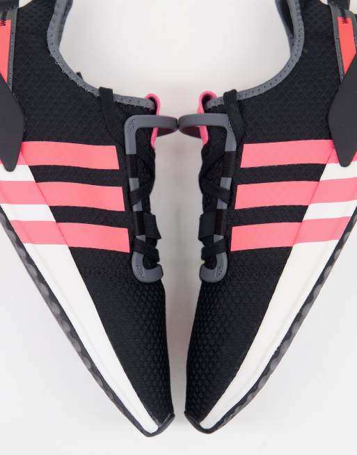adidas Originals - U-Path Run - Baskets de course - Noir et fluo, 3 de 4