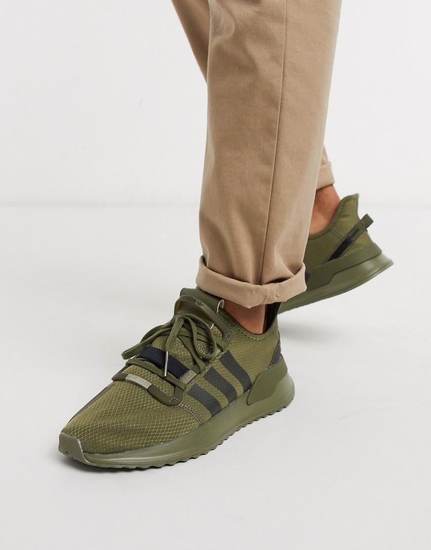 adidas Originals - U-Path Run - Kakifarvede sneakers-Grøn