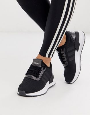 Adidas Originals U Path Run Sneakers In Black |