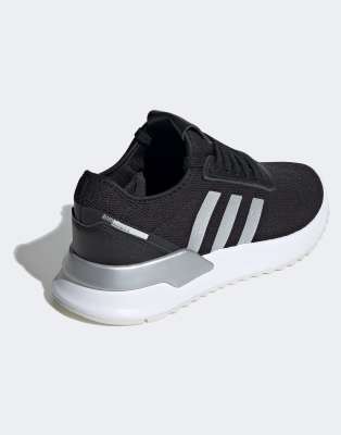 adidas originals u path run trainers in black