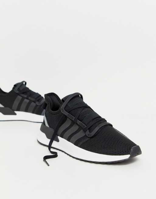 Adidas u path run on sale black