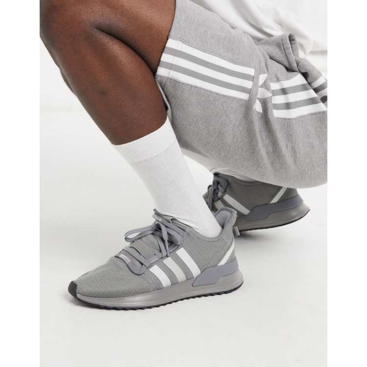 adidas Originals u path run sneakers in gray