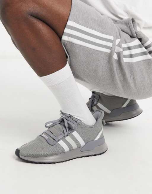 Adidas u path run 2025 grey y white shoes