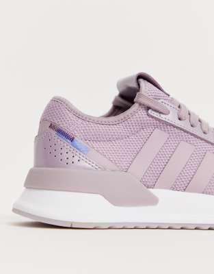 adidas originals u path run sneakers in lilac