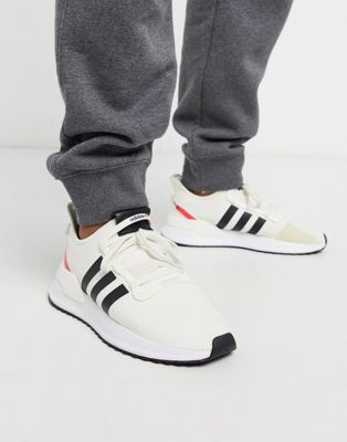 adidas originals u path run sneakers in white