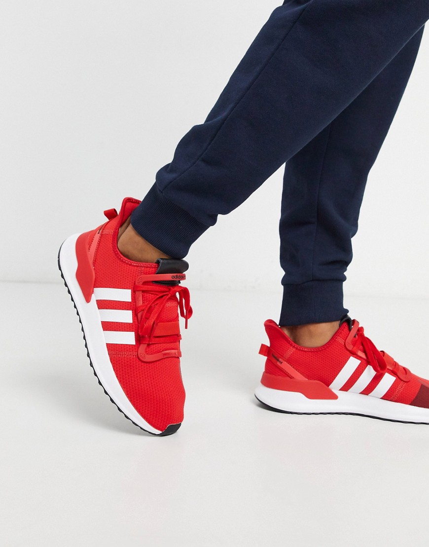 adidas Originals u-path run sneakers in red