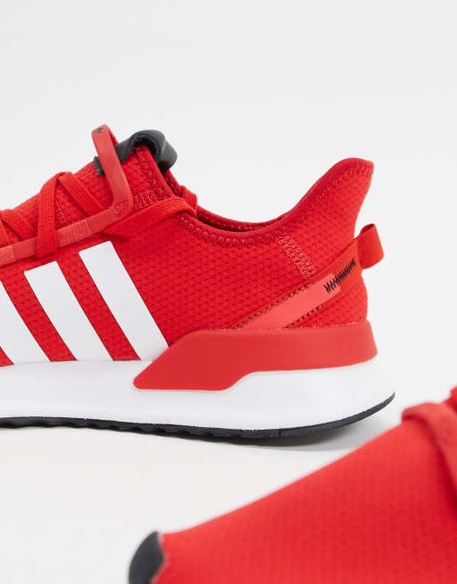 Adidas u shop path run red