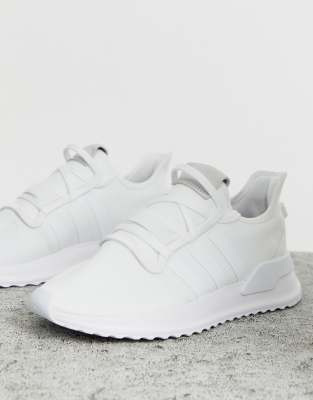 all white adidas u path