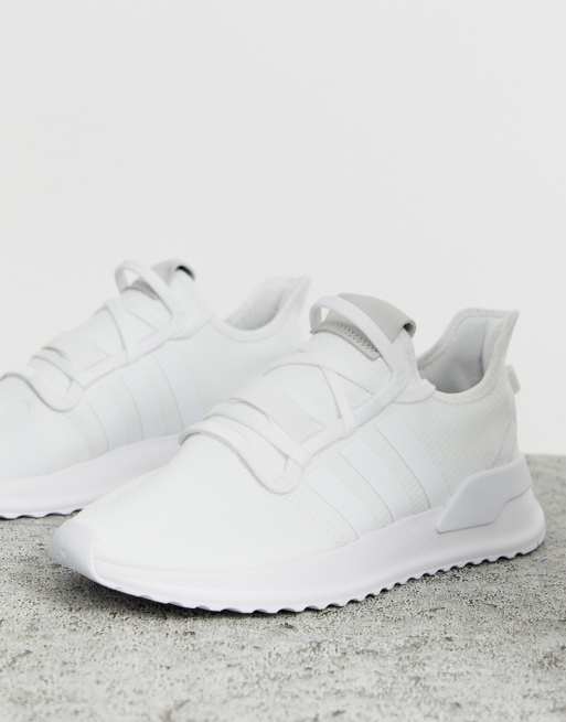 Digno Mirilla Alternativa adidas Originals U-path run sneakers in triple white | ASOS