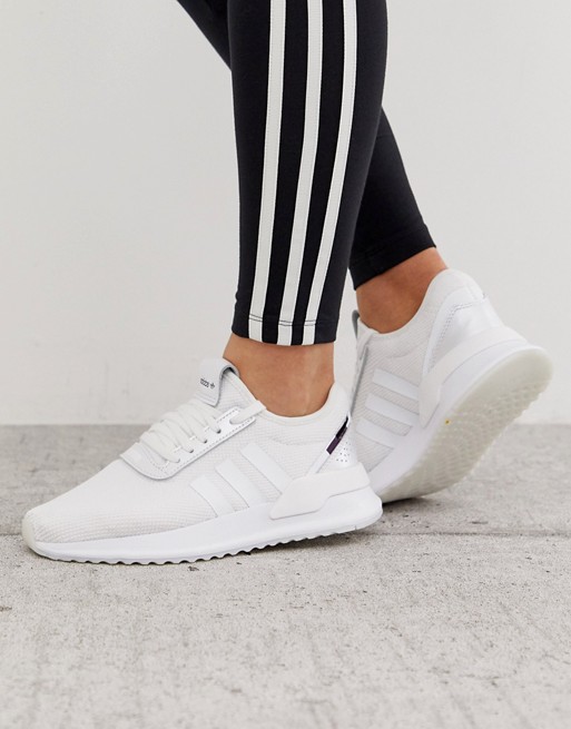 adidas Originals U Path Run sneakers in white | ASOS